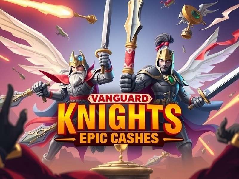 Vanguard Knights Epic Clashes Game Banner